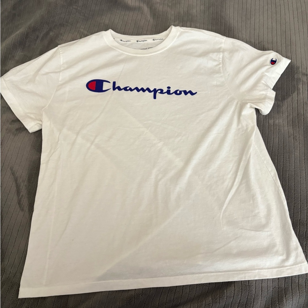 Champion White Classic T-Shirt | Women's Size: XL